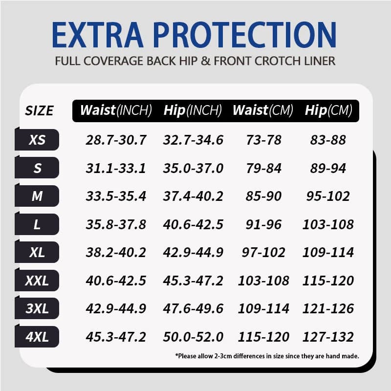 Original supplier size graphic for Everyday Boxer Brief; measurement interpretation requires confirmation