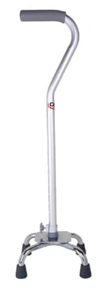 Cane qd small off slvr