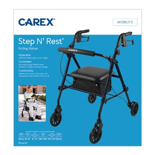 Four-wheel rollator