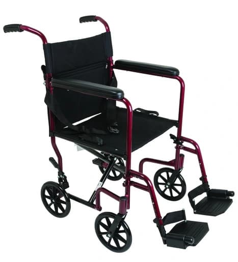 Transport chair 19 burg aluminum pro b