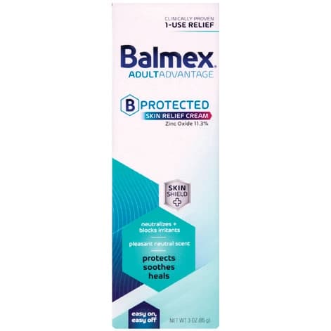 Balmex adult care rash cream 3oz