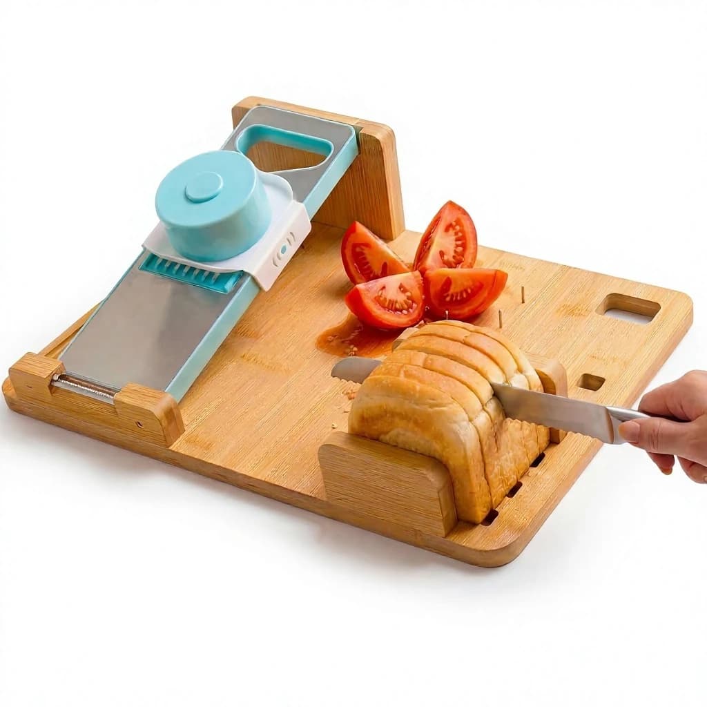 One-hand food-prep board: supplier reference model pictured supplier configuration