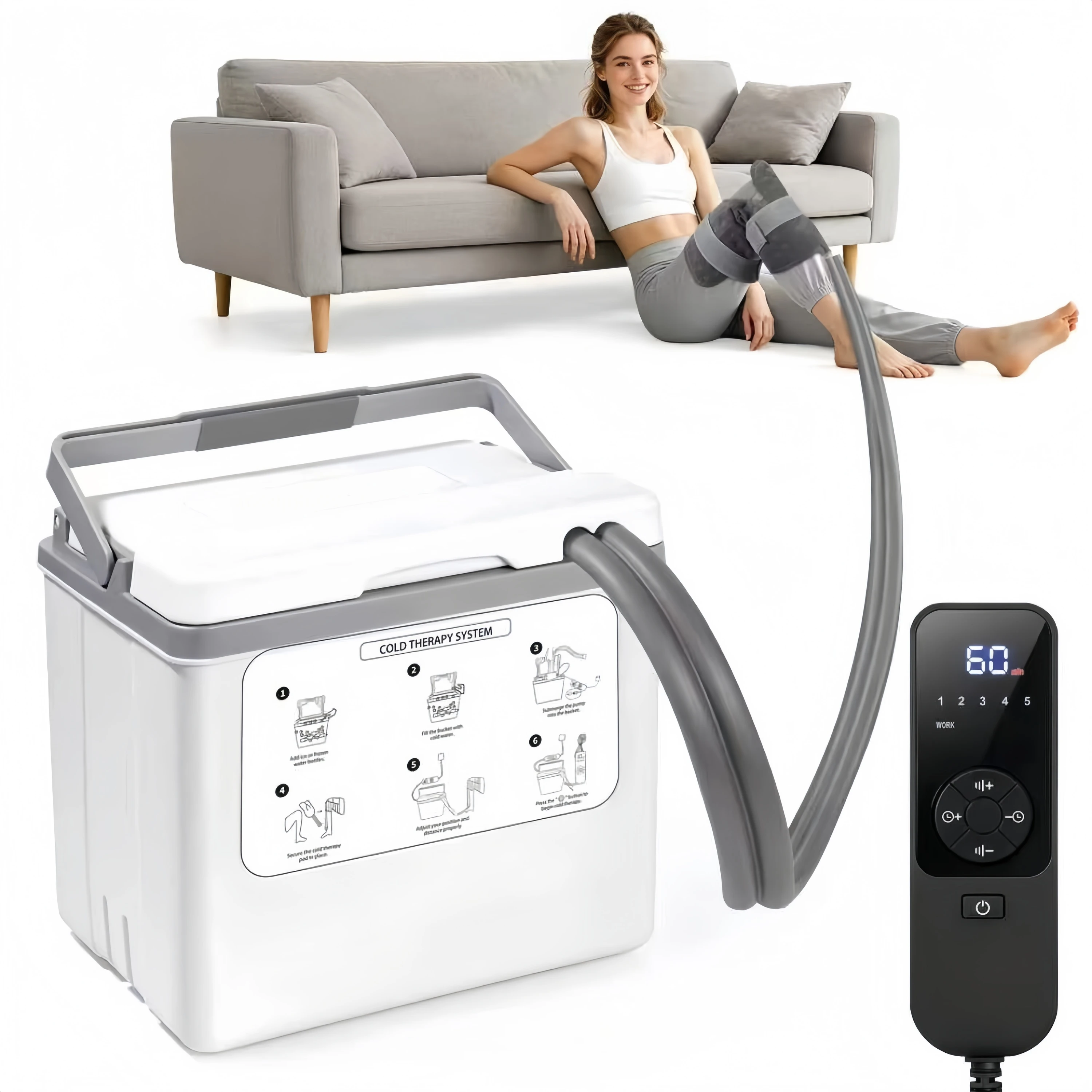 Cold compression therapy unit: supplier reference model pictured supplier configuration