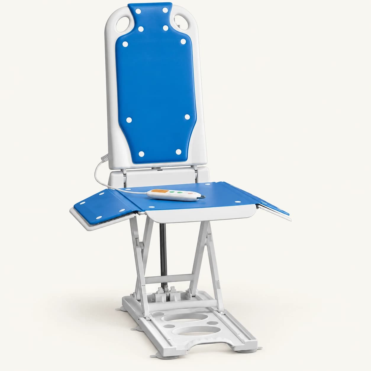 Adjustable bathtub lift chair